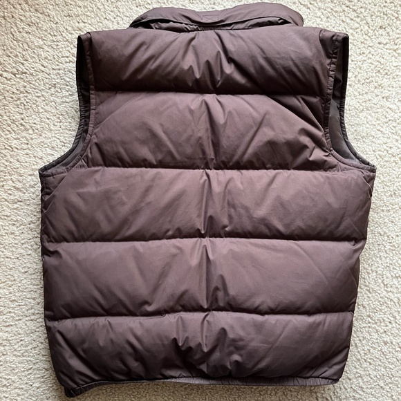 Gap Women's Brown Down Puffer Vest - Size S - Picture 2 of 3